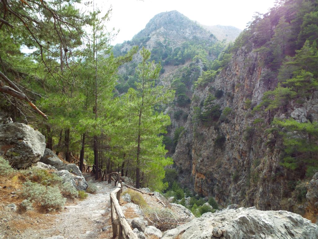 The trail stayed up high for a while and allowed us to take in the magnificent wilderness scenery: