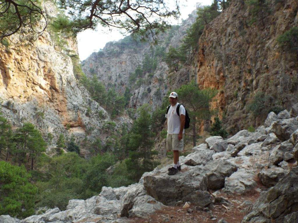 I took my only picture in Agia Irini Gorge at this scenic spot: