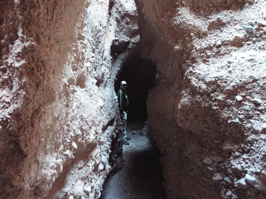 The Dark Spot is pitch black and makes it appear as if you are heading into a dark cave: