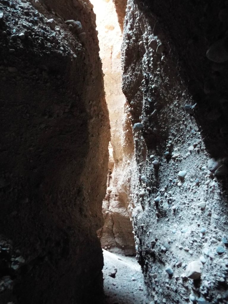 I love how the light is filtering into the slot in this picture: