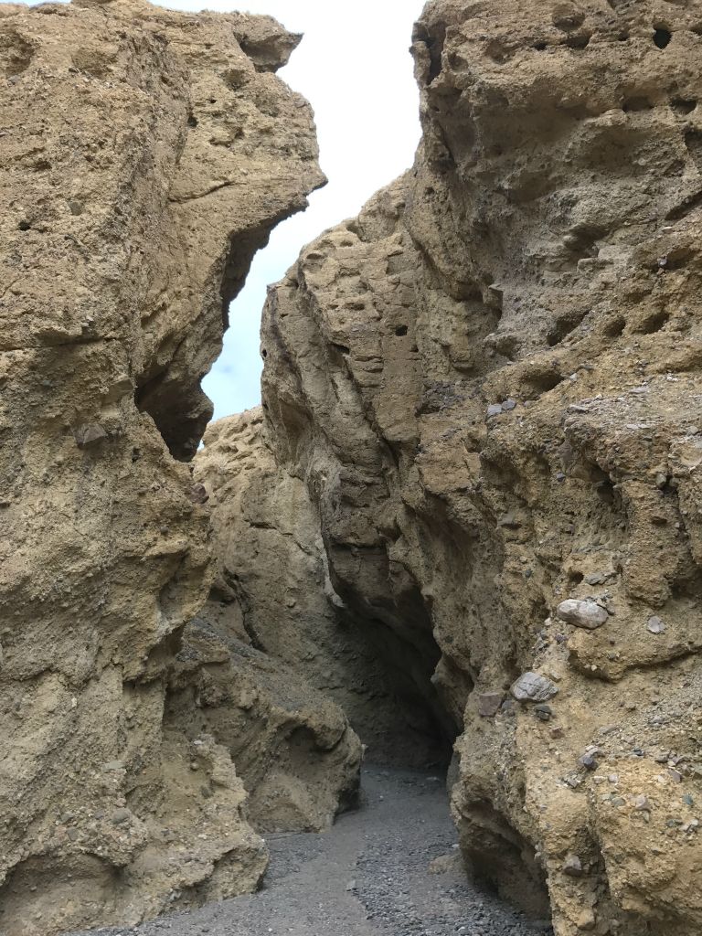 An interesting spot where the shape on the left side canyon wall seems to match the shape on the right: