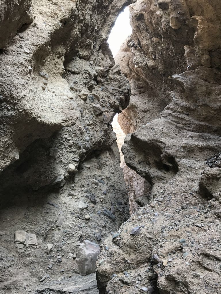 Final picture in this report showing Funeral Slot.  For more photographs of the main canyon and main slot, see our original report on Funeral Slot Canyon: