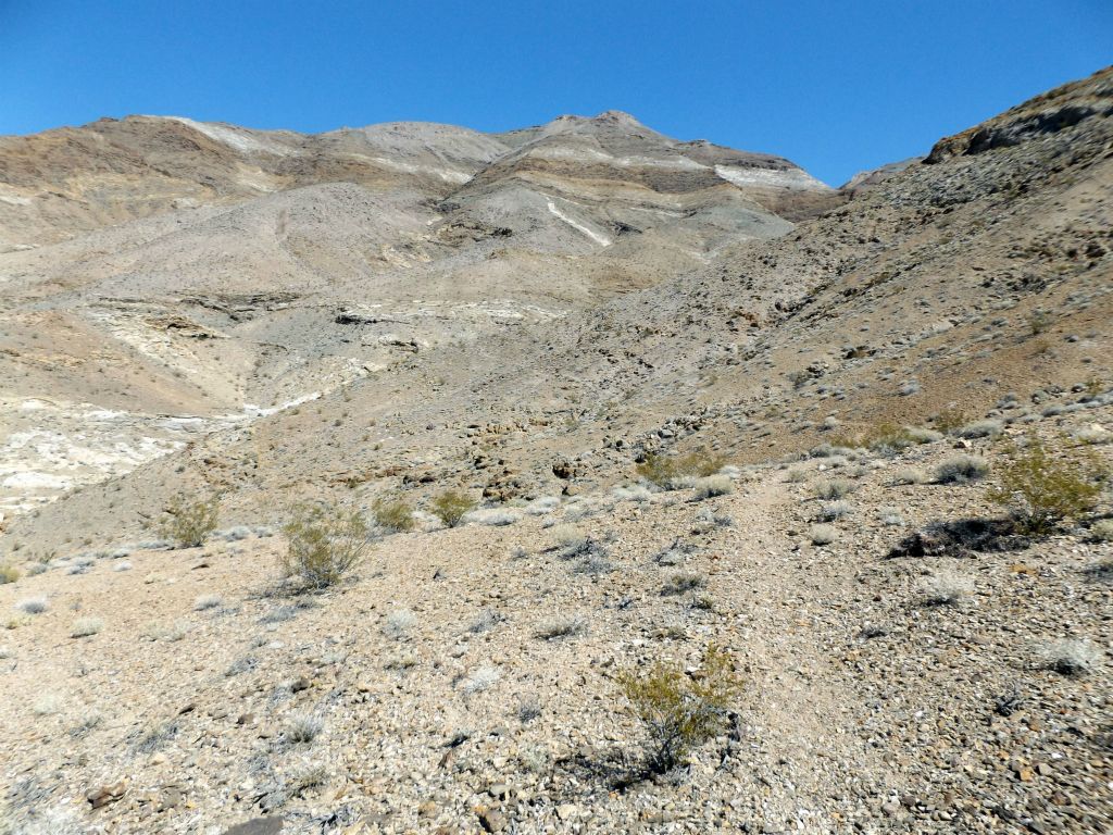 We were now on the seldom-used portion of trail which connects Big Bell Extension to Big Bell: