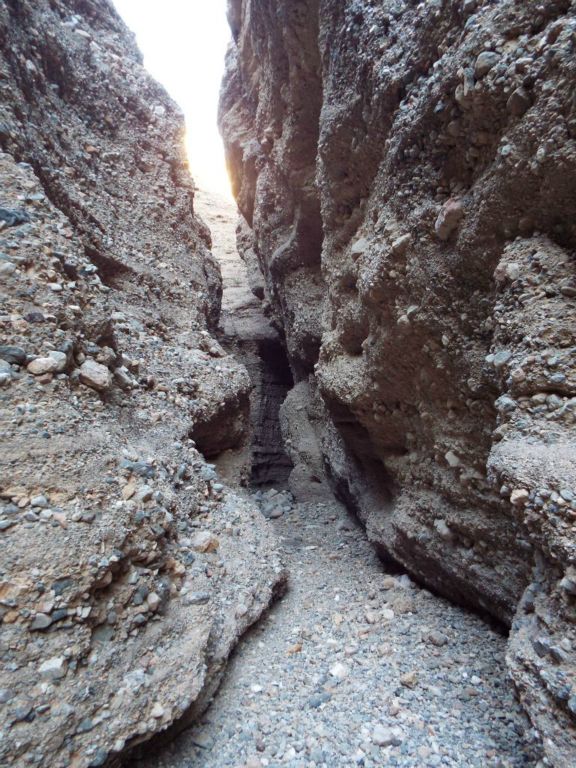 Another angle showing the height of the canyon walls: