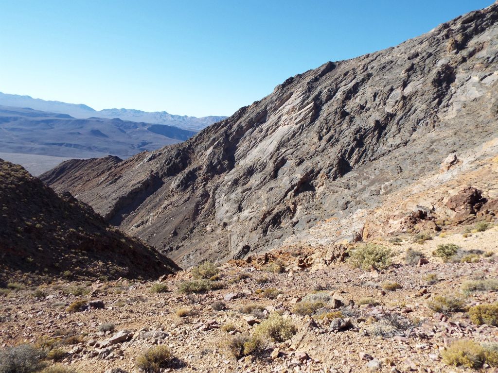 Several times, we passed by side canyons that probably have massive drop-offs just out of view: