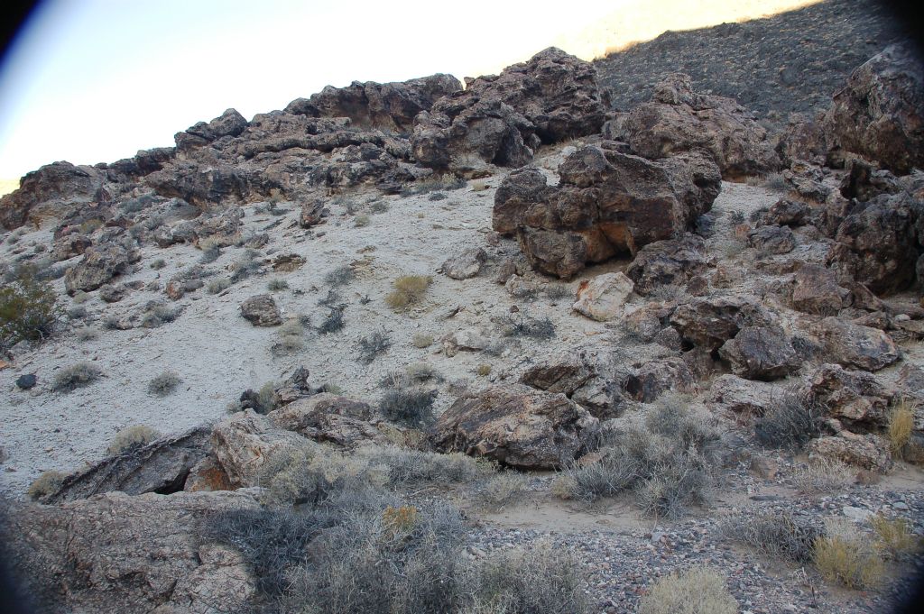 As we continued through the gap, these huge blocks of stone with odd shapes caught our attention: