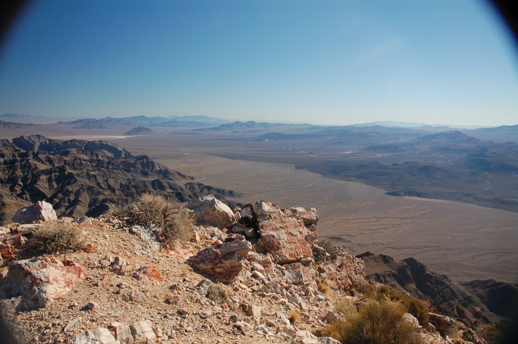 Looking to the southeast from the summit: