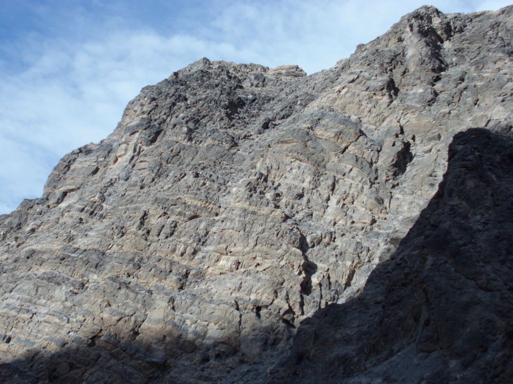 The majestic peaks and cliffs also captured our attention in the early canyon: