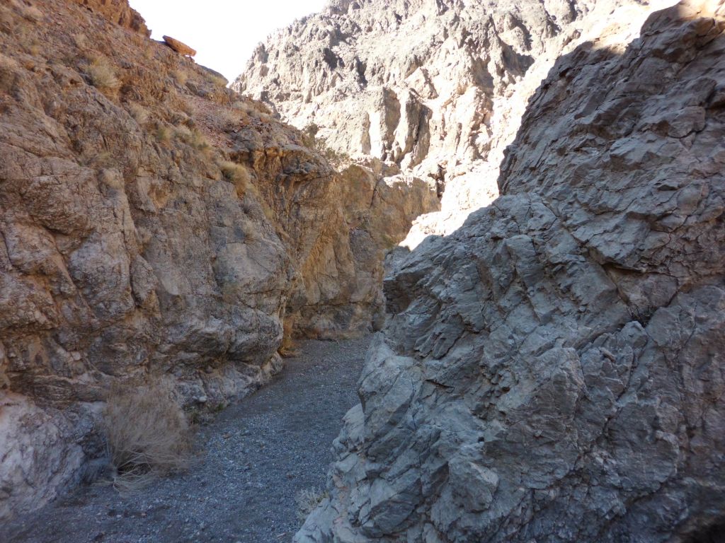 Check out this section of shallow narrows that we walked through: