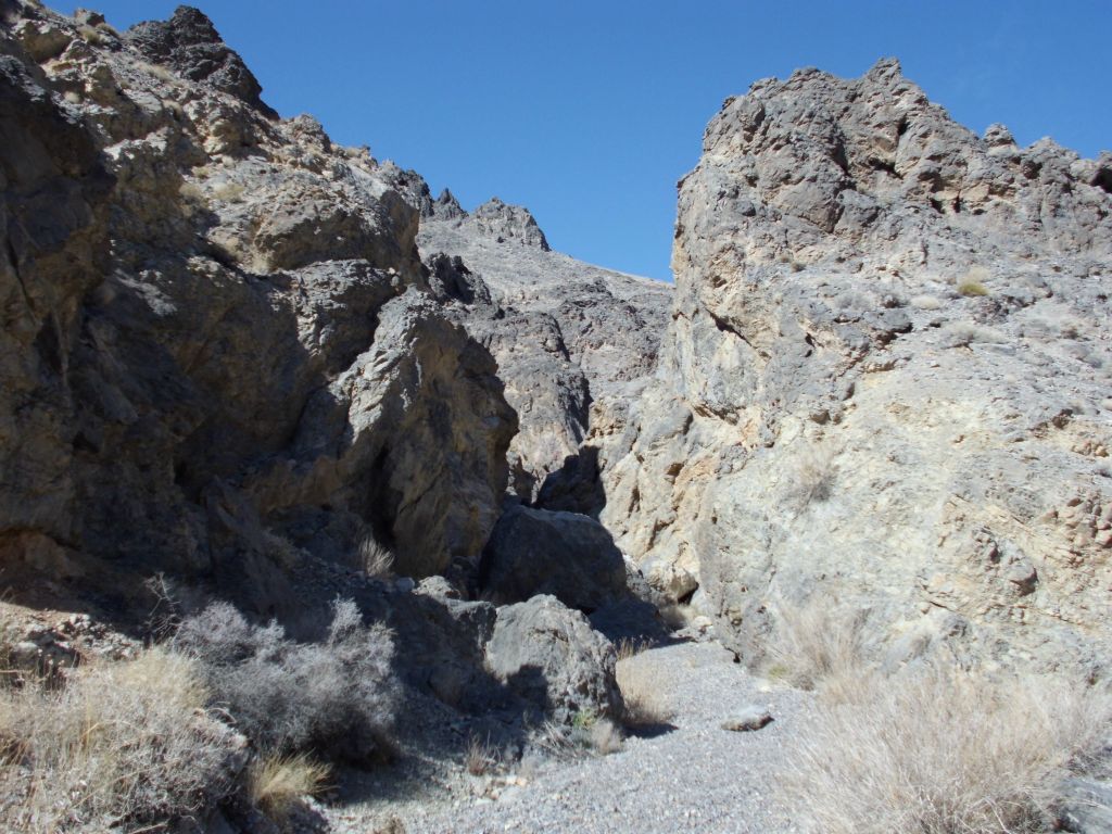 The canyon walls closed together once again.  We kept waiting to run into another major obstacle which might stop our hike: