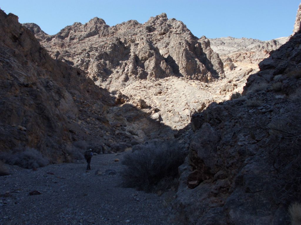 Sometimes the canyon would open up and give us sweeping views of the surrounding hillsides: