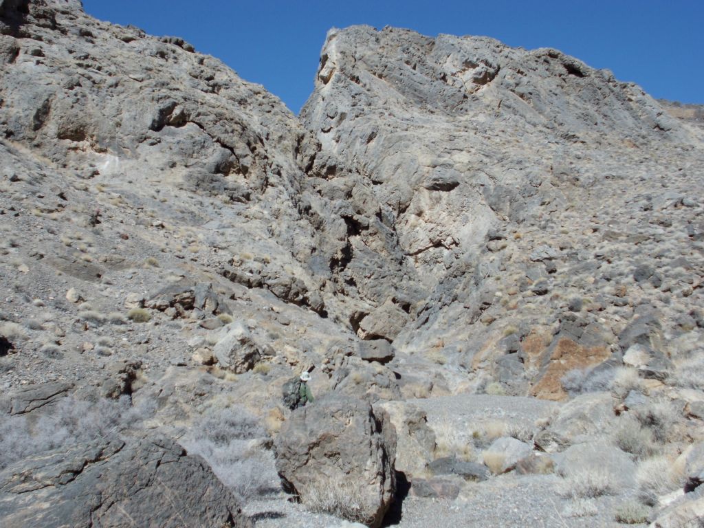 Somehow the canyon continued through an area that looked to be impassable from a distance: