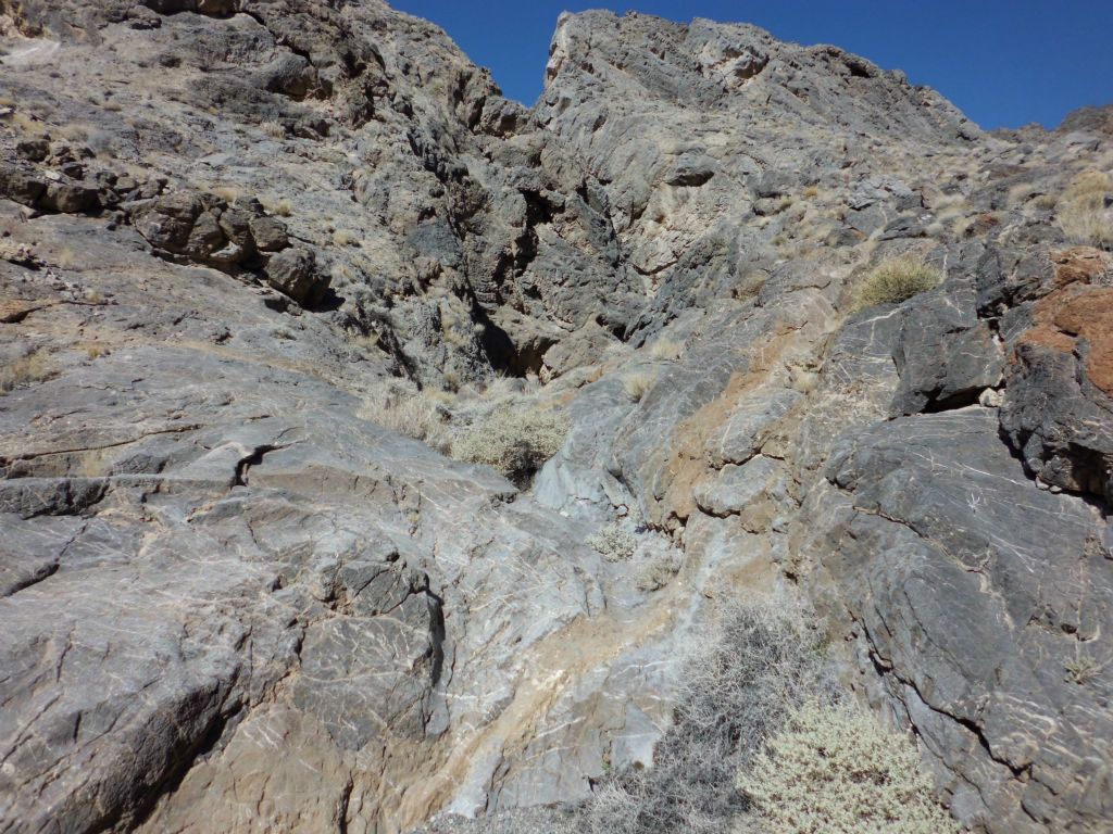 It was just very steep and rugged:
