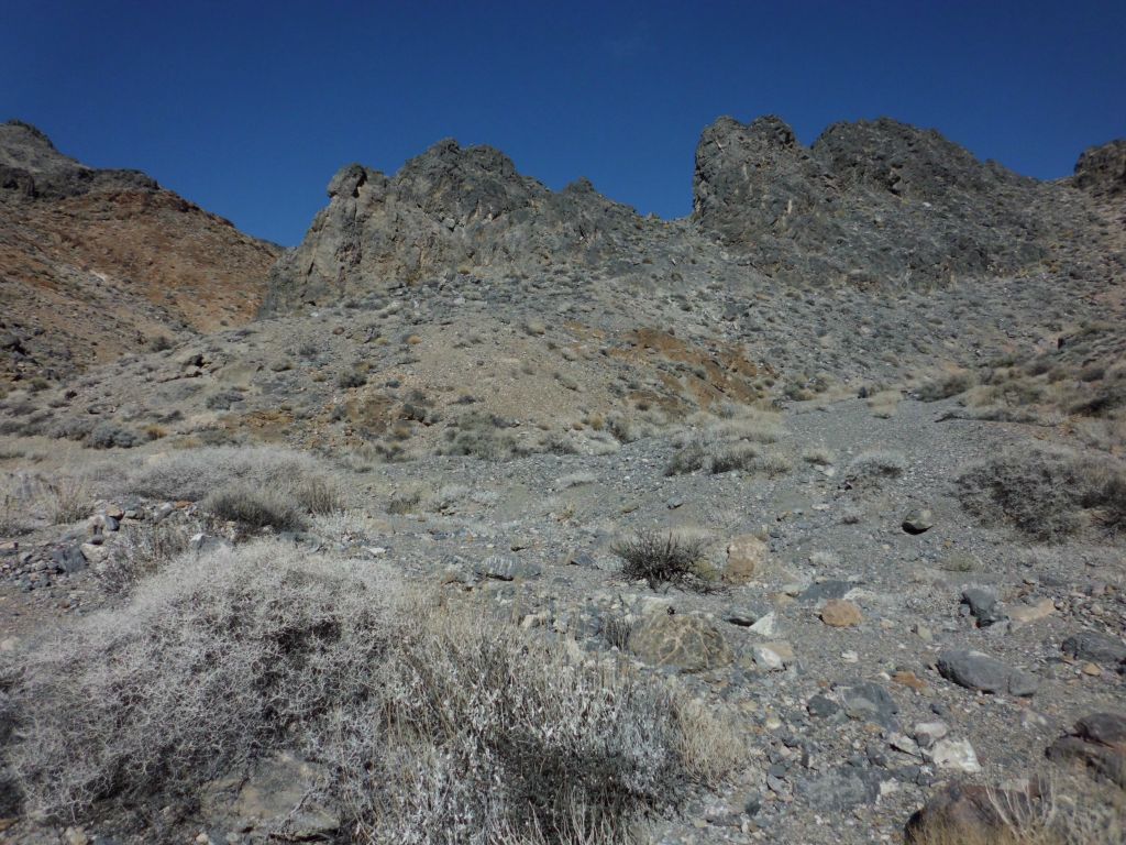 Just beyond, the canyon really opened up and split off in a few different directions at the head:
