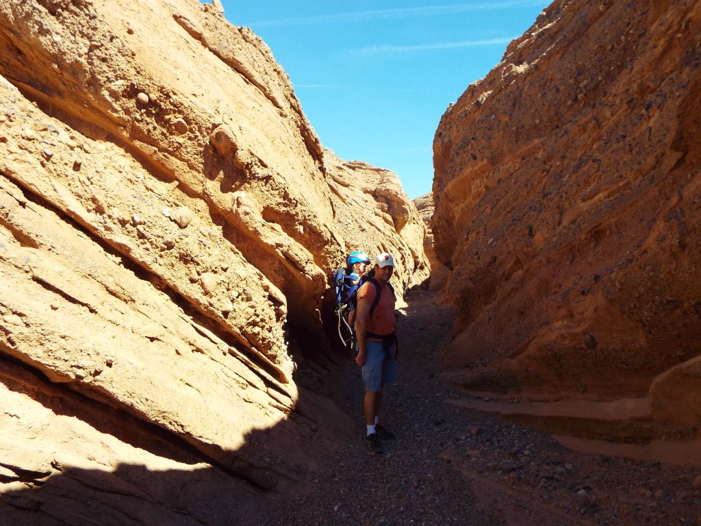 With Stefan finally back in his carrier, it was time to move on in our tour of The Crack: