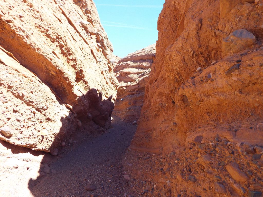 The 2nd Narrows soon began and the walls closed in on us: