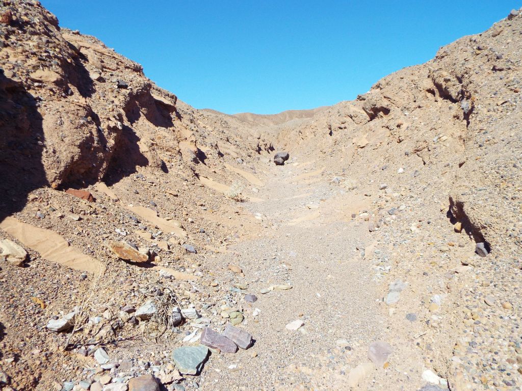 Beyond the junction, there was another brief open area: