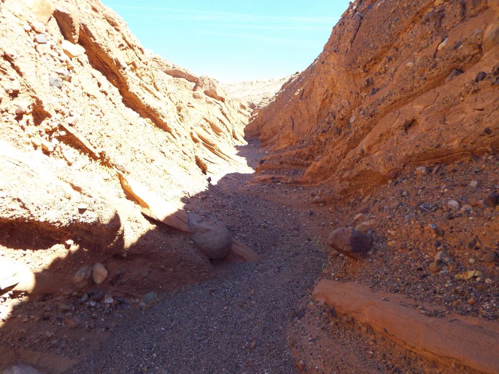But the canyon did have a greater abundance of sandstone the deeper we progressed: