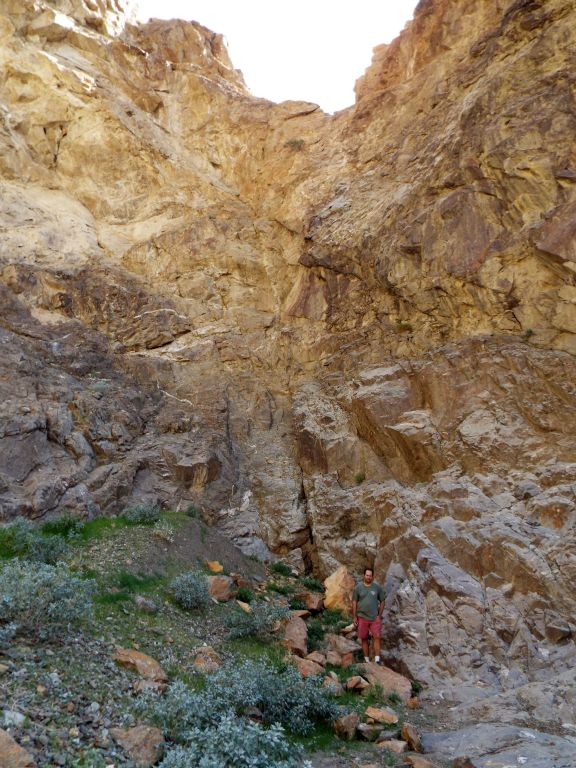 The only picture of me in USMM 142 Canyon was taken at the base of the 4th major dry fall: