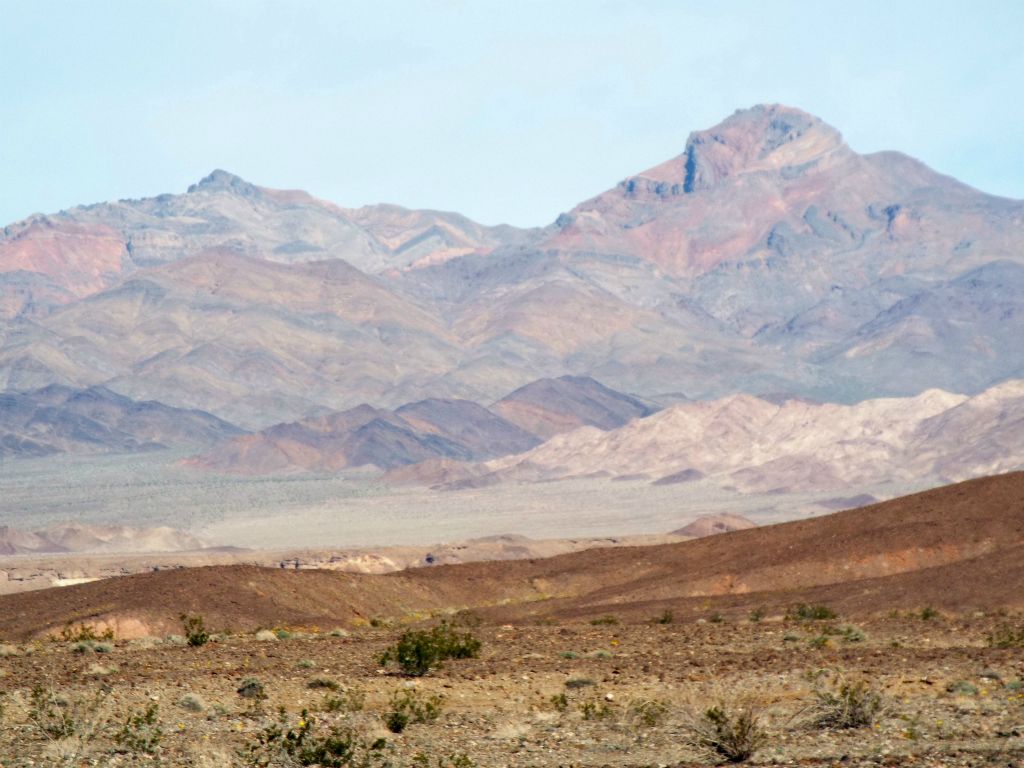 Corkscrew Peak was visible to the northwest: