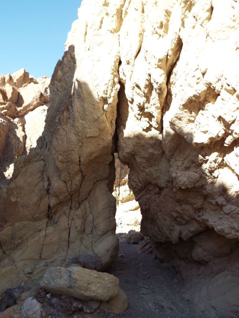 South side view of Badlands Bridge: