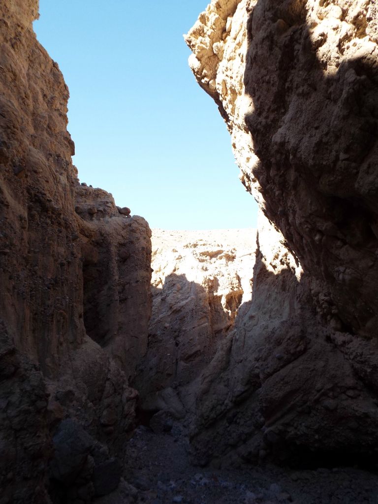 Sunlight has trouble penetrating the depths of the best slot fork narrows: