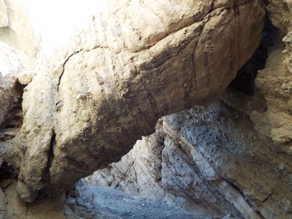 Walking under the formation and viewing it from the backside: