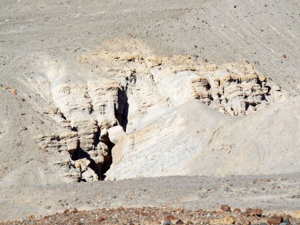 Zooming in on the false bridges fork as seen from the ridge plateau: