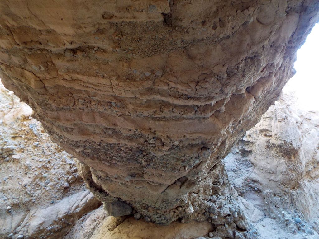 Standing underneath the false bridge makes the formation look quite impressive: