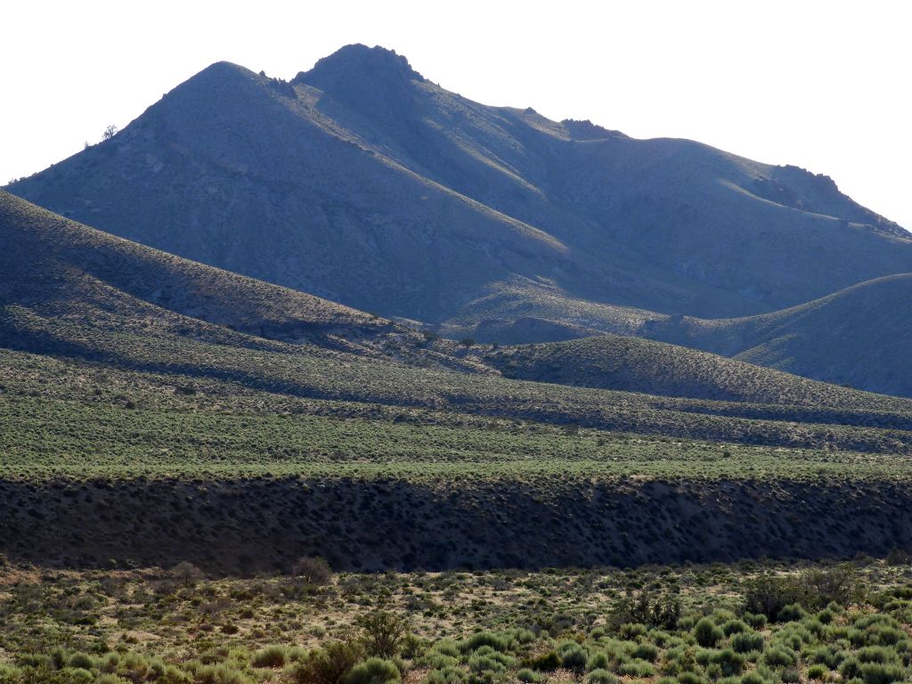 Not to be forgotten is the impressive little peak known as Vine BM which is seen to the east:
