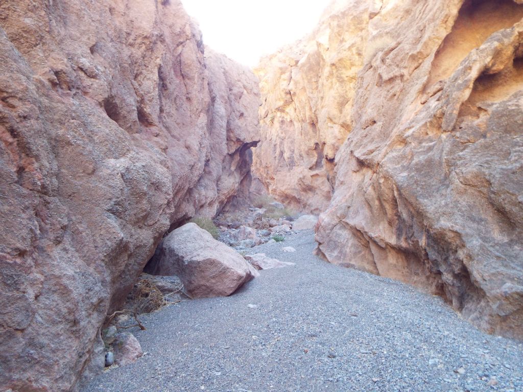 As the narrows progressed, the canyon walls burst into a variety of colors: