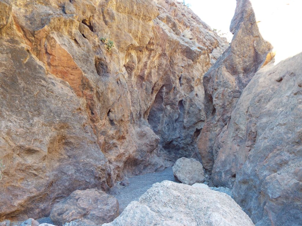 The narrows tightened up very close at some spots:
