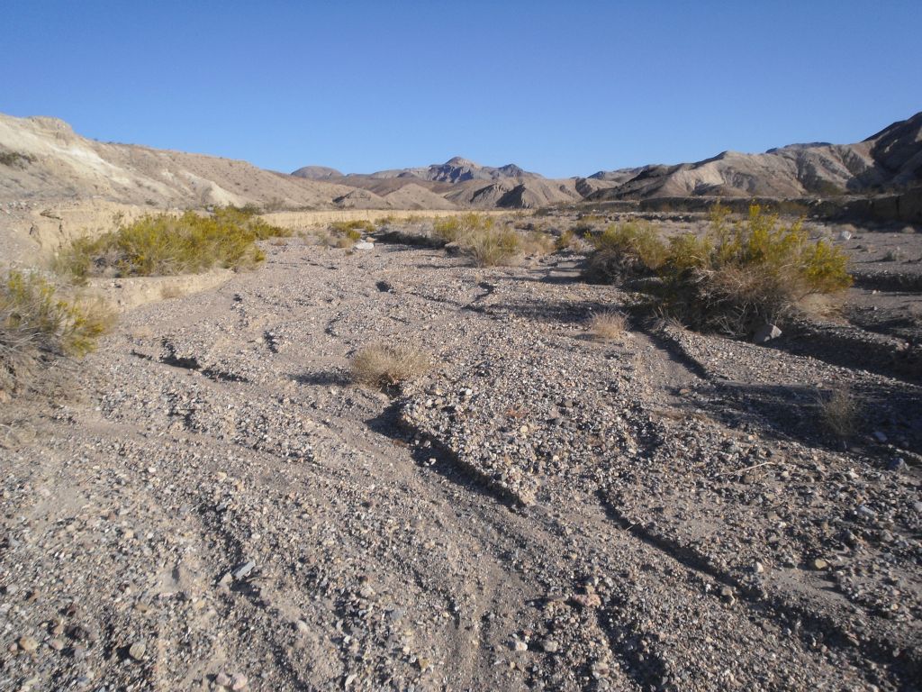 Even the terrain within the actual wash is pleasant and enjoyable to walk on:
