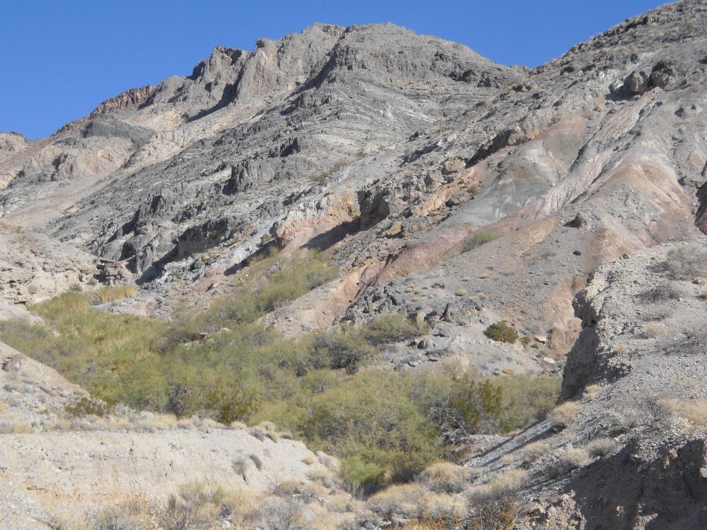 Just prior to entering the actual formed canyon, you pass by the 3rd spring on your left side: