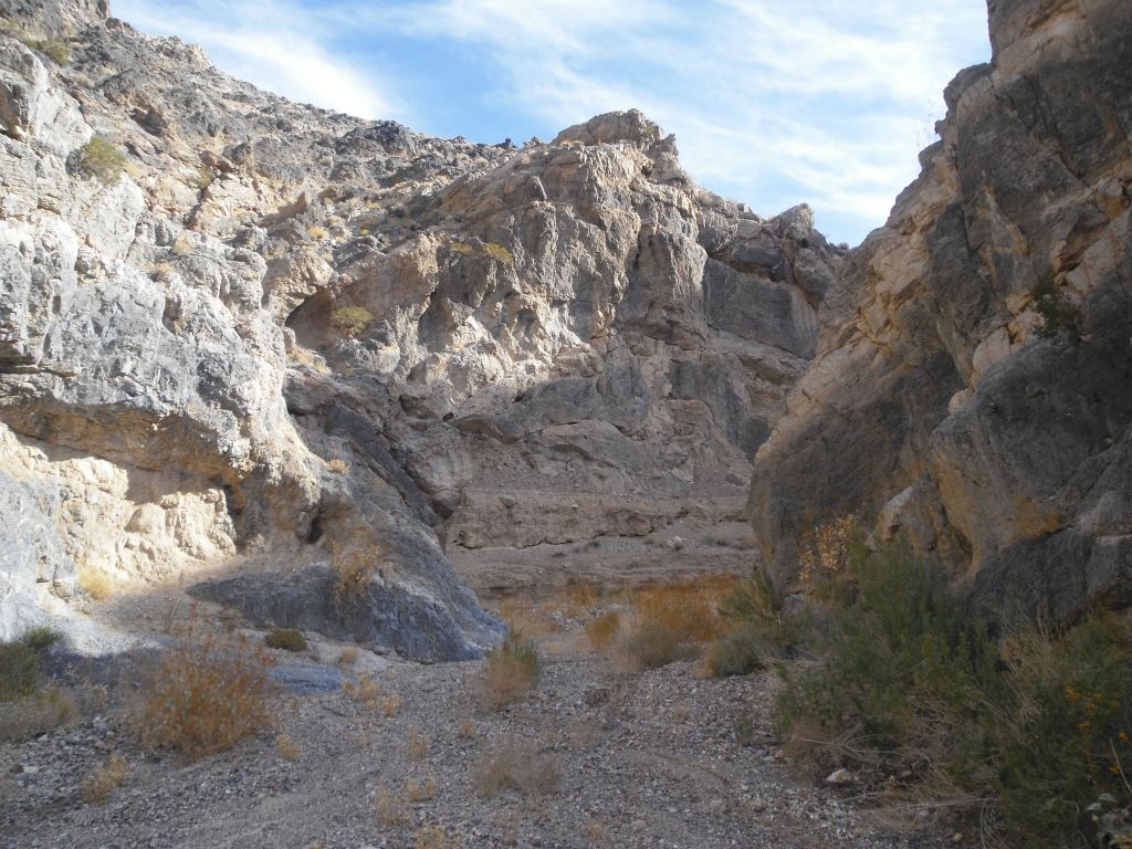 The walls had a rugged texture to them, very different than the smooth appearance of canyon narrows in places like Marble Canyon: