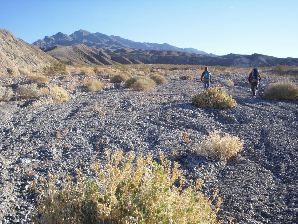 This will give you an idea of some of the rugged terrain at the start of the hike: