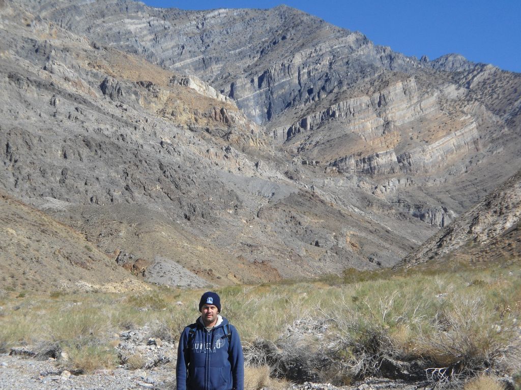 Steve entering Moonlight Canyon after several years of hearing about the hike and researching it:
