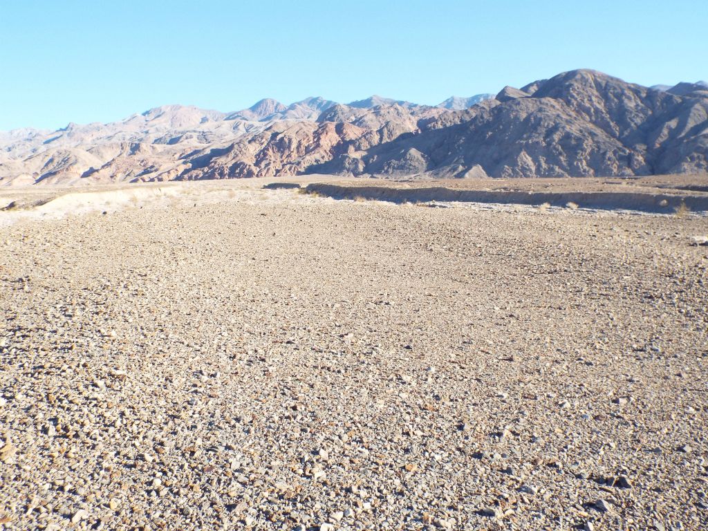 For nearly half of the hike up, we had nice terrain just like this to walk on: