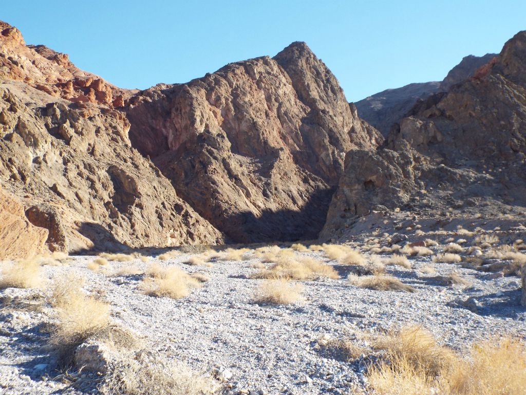 Arriving at the canyon mouth on our November 2014 trip: