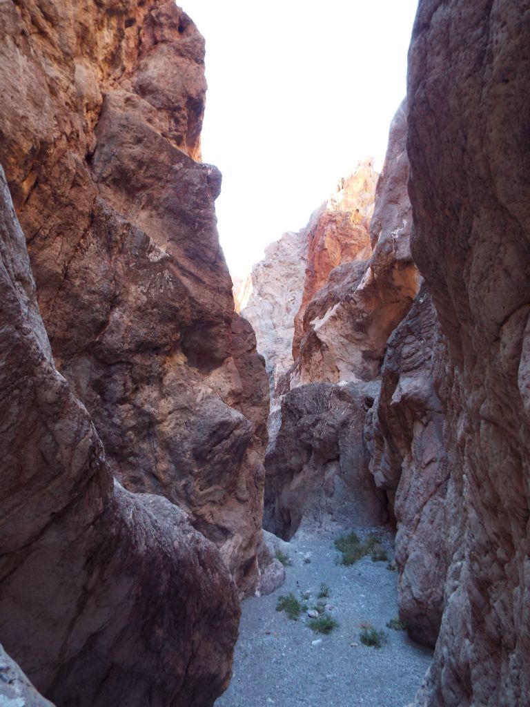 View looking down the final portion of the upper 1st Narrows: