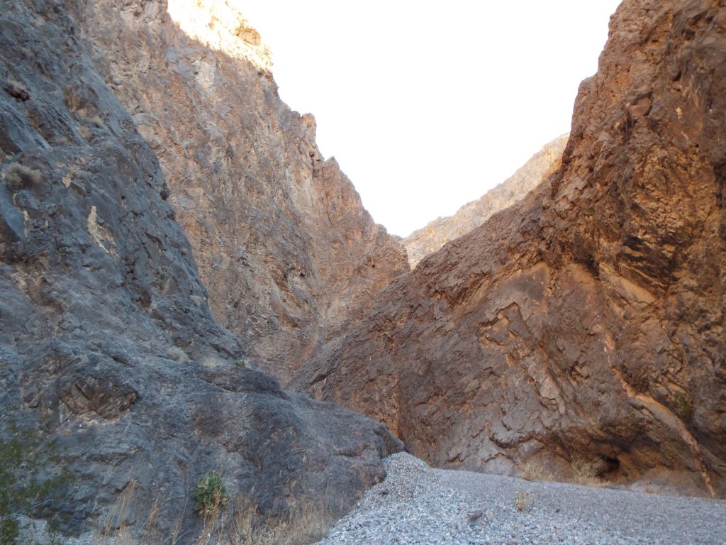 Now entering the 2nd Narrows of Red Wall Canyon: