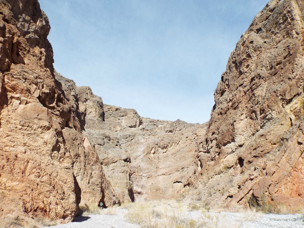 First view into the 3rd Narrows reveals shallower canyon walls: