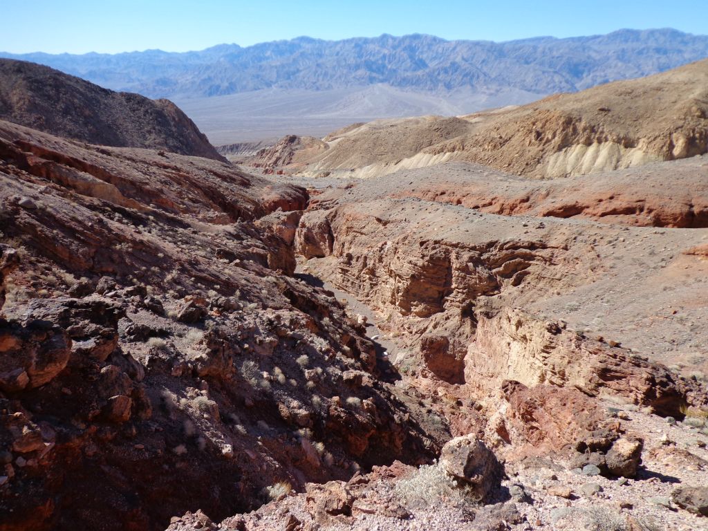 Looking back down at RN Red Slot and RN Canyon far in the distance: