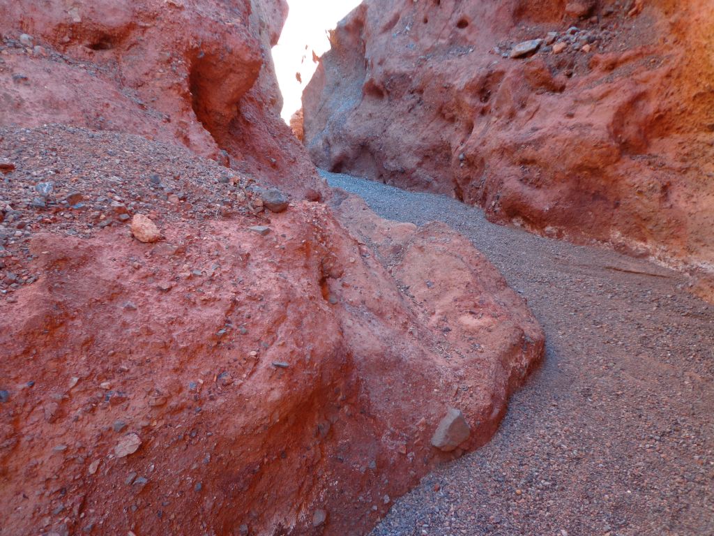 We were used to seeing colors like this in Utah, but not in Death Valley: