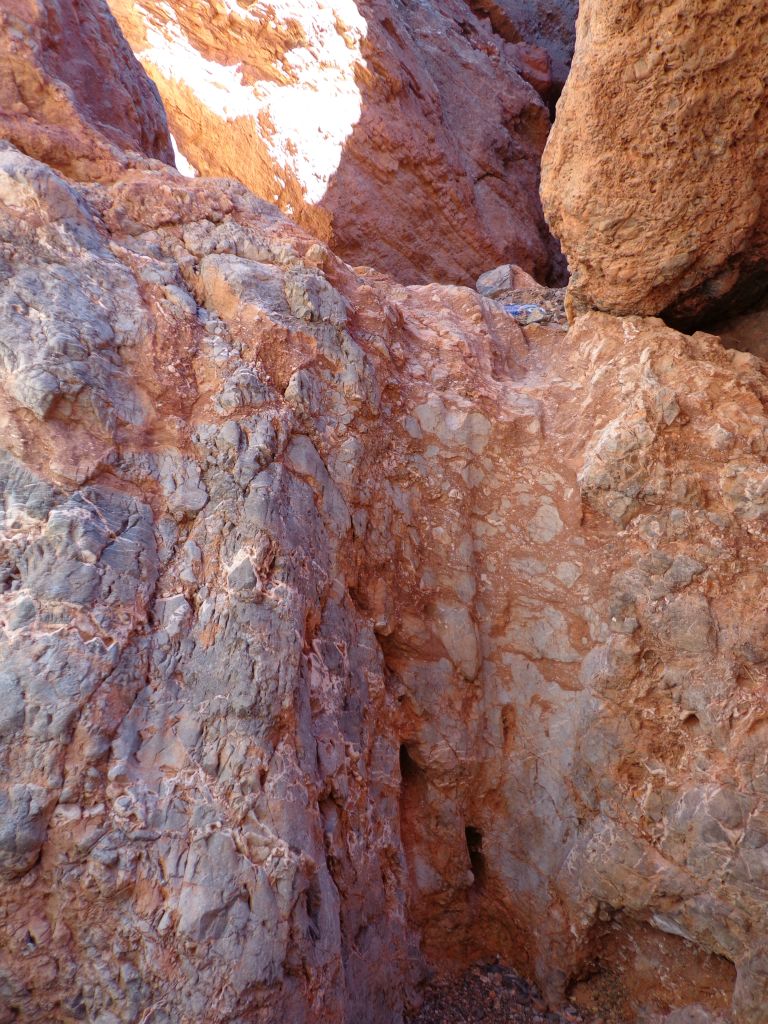 A dry fall which was slightly bigger than the last one we climbed: