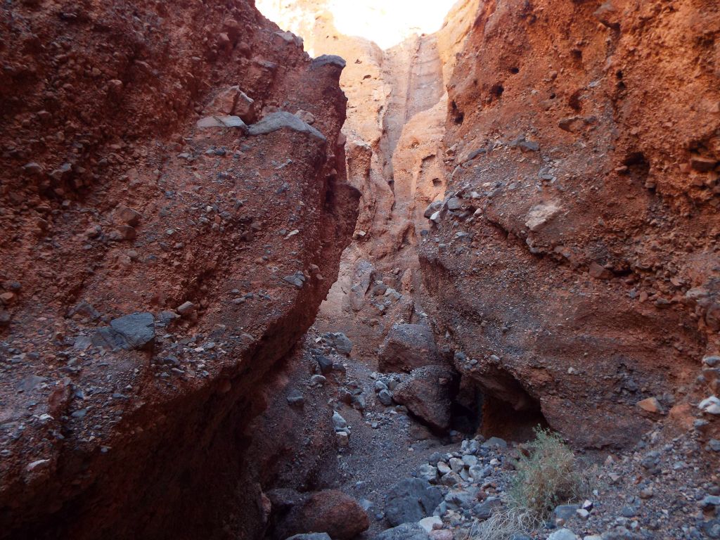 Notice the magnificent dry fall off in the distance: