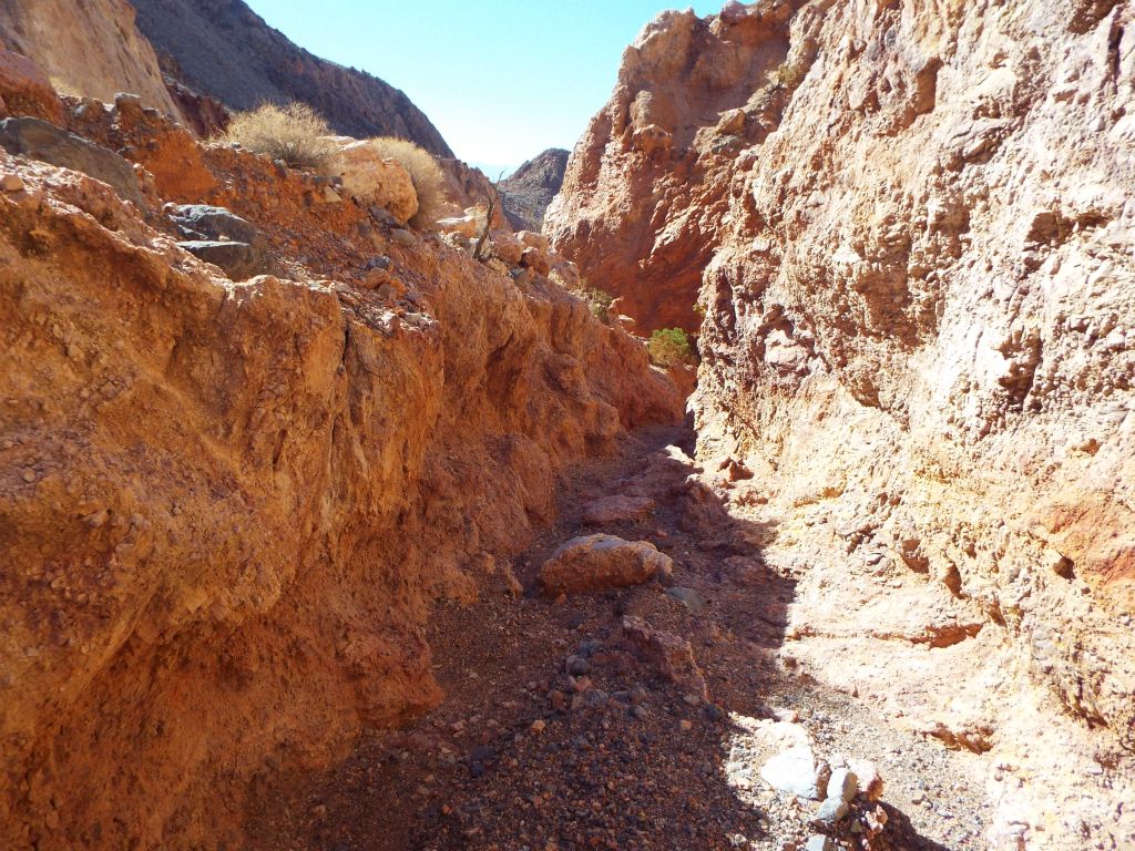 But there was still some pretty scenery on display in the lower canyon: