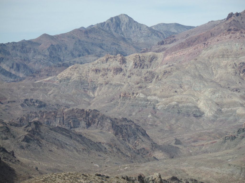 Spectacular view of Mount Palmer from early on in the hike: