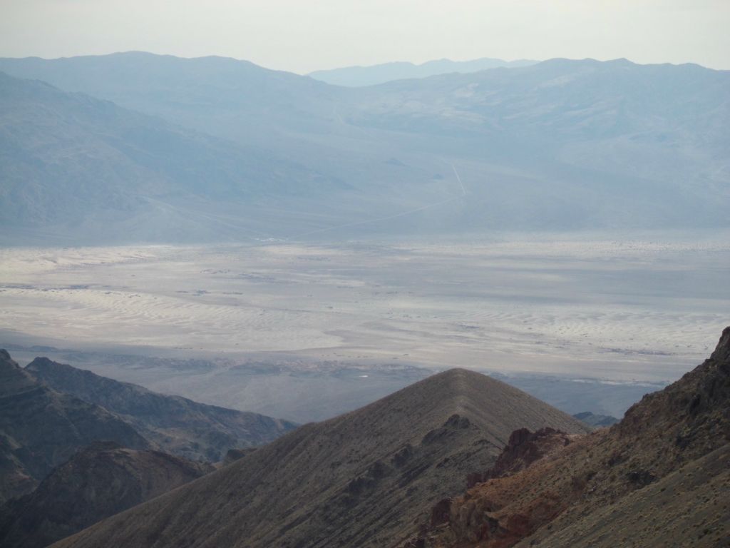 Looking over at the Mesquite Sand Dunes and Stovepipe Wells area: