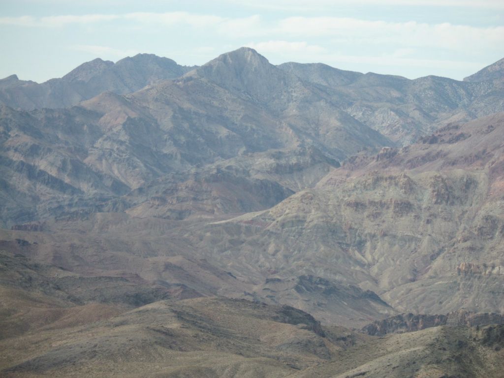 The center peak shown here is Mount Palmer, which intrigues me as a future challenging destination: